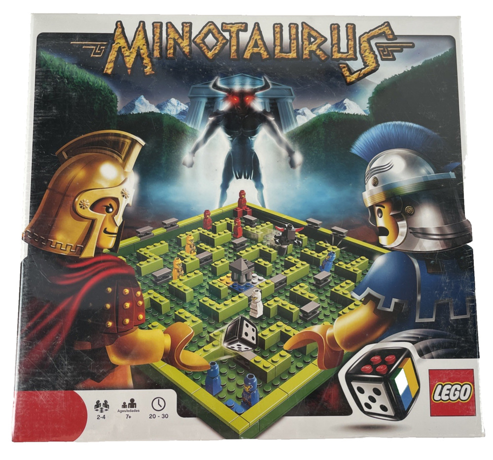 LEGO Games: Minotaurus (3841) Buildable Board Game New Factory Sealed *Retired*